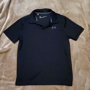 Youth Under Armour short sleeve collared shirt